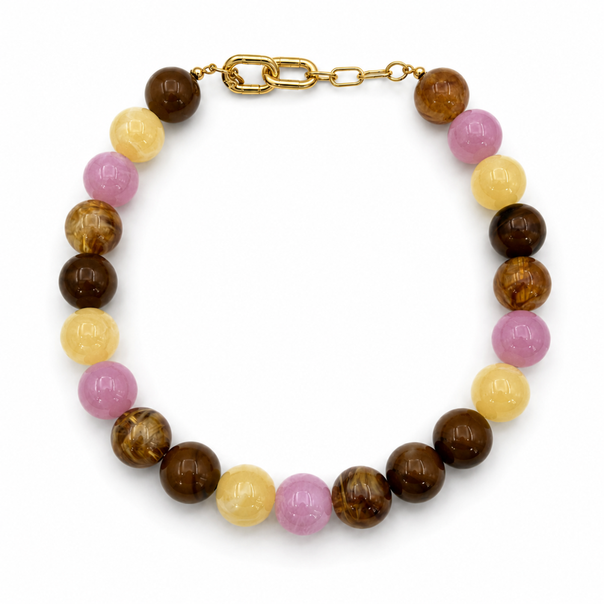 The Autumn Gumball Statement Necklace
