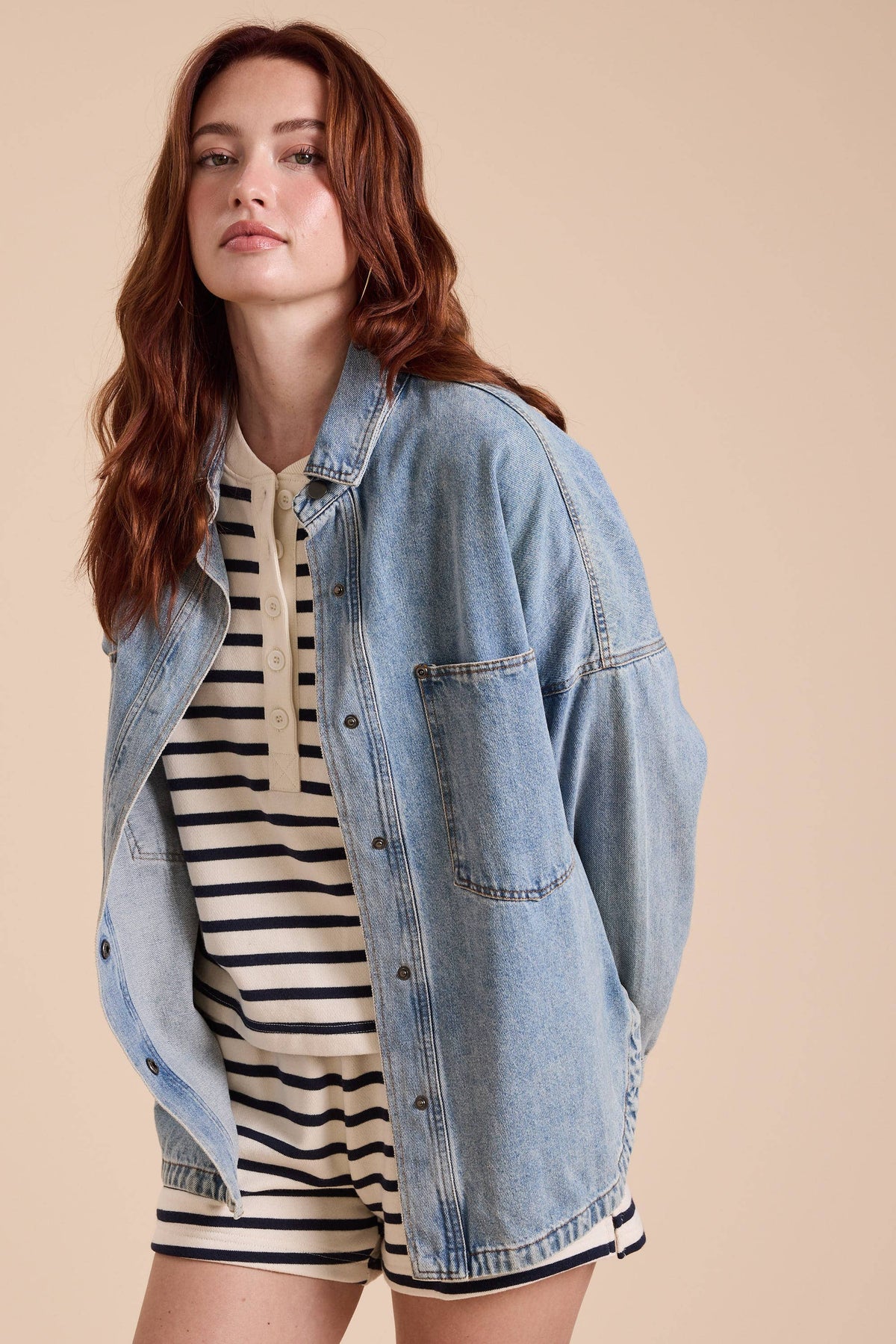 BENNETT DENIM SHACKET