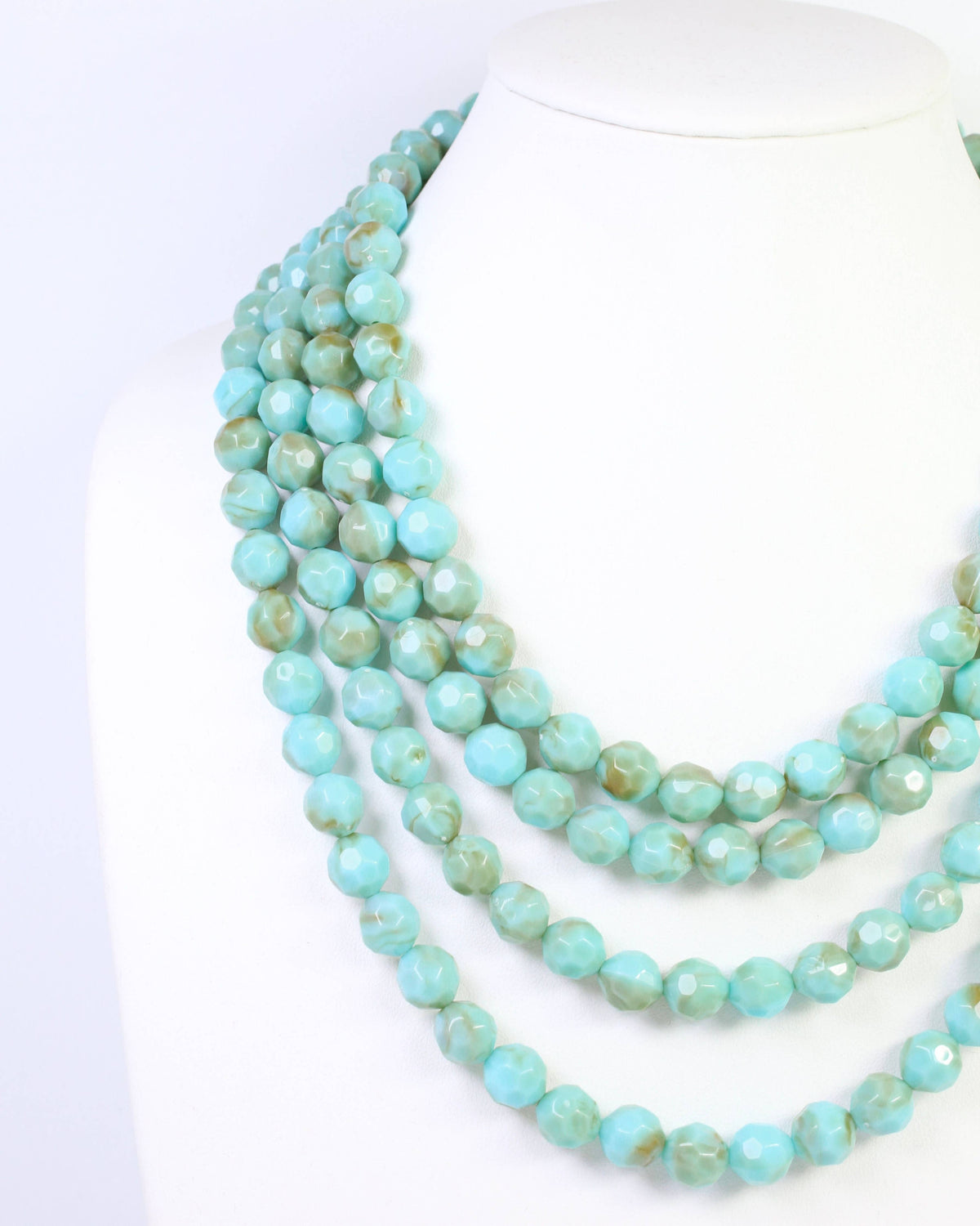 THE MARIAM LAYERED BEADED NECKLACE