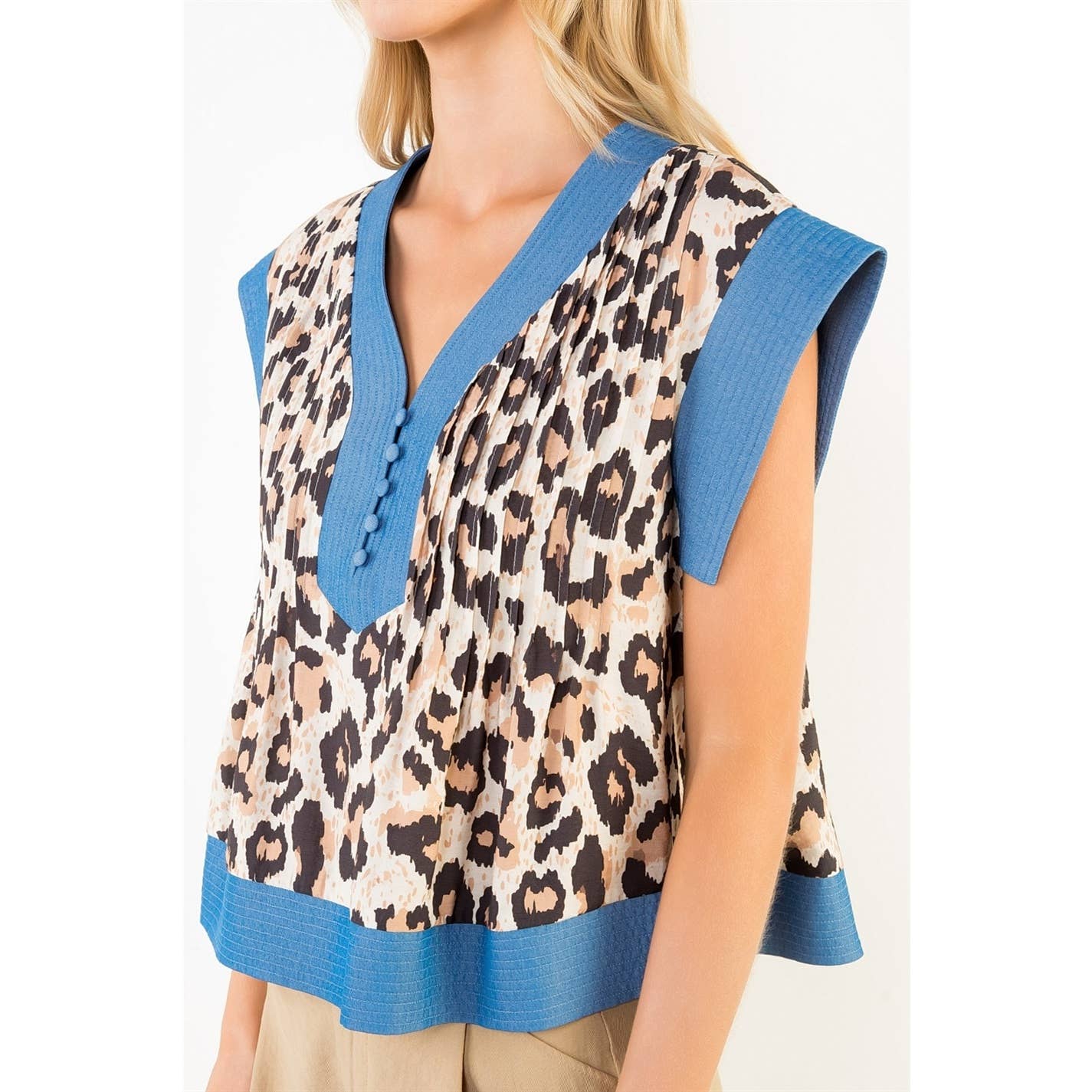 The Callie Contrast Top