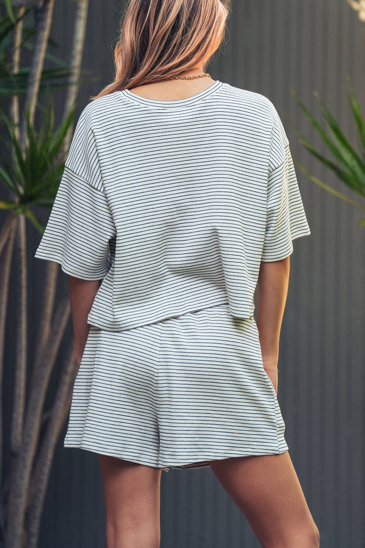 The Madison Stripe Knit Set