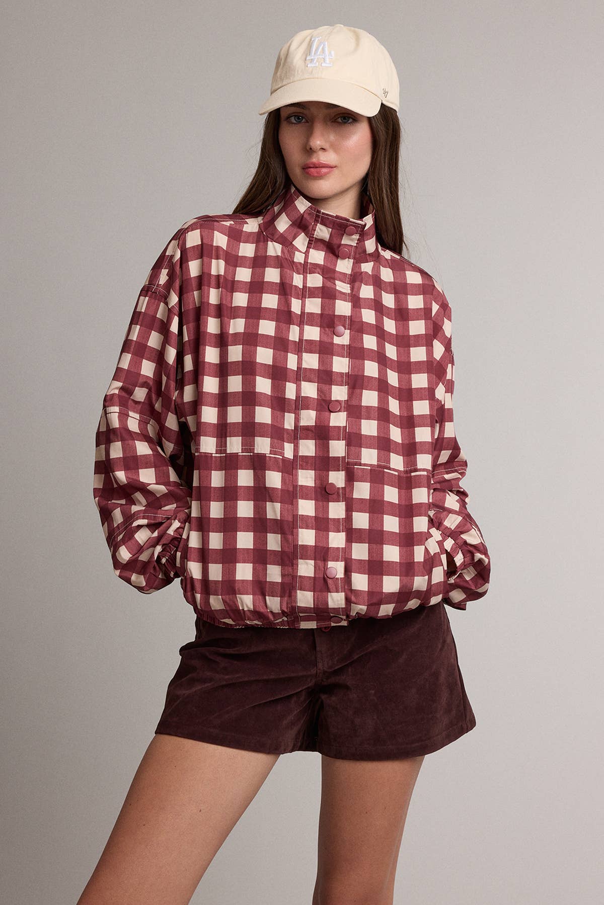 HADLEY GINGHAM JACKET