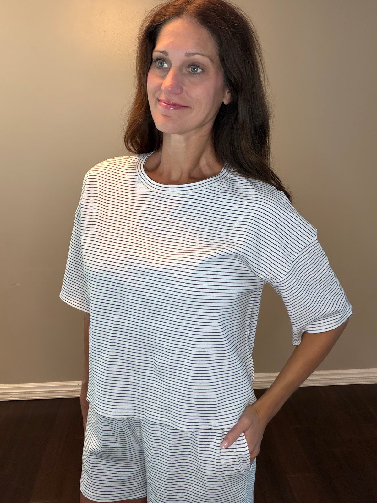 MADISON STRIPE KNIT SET