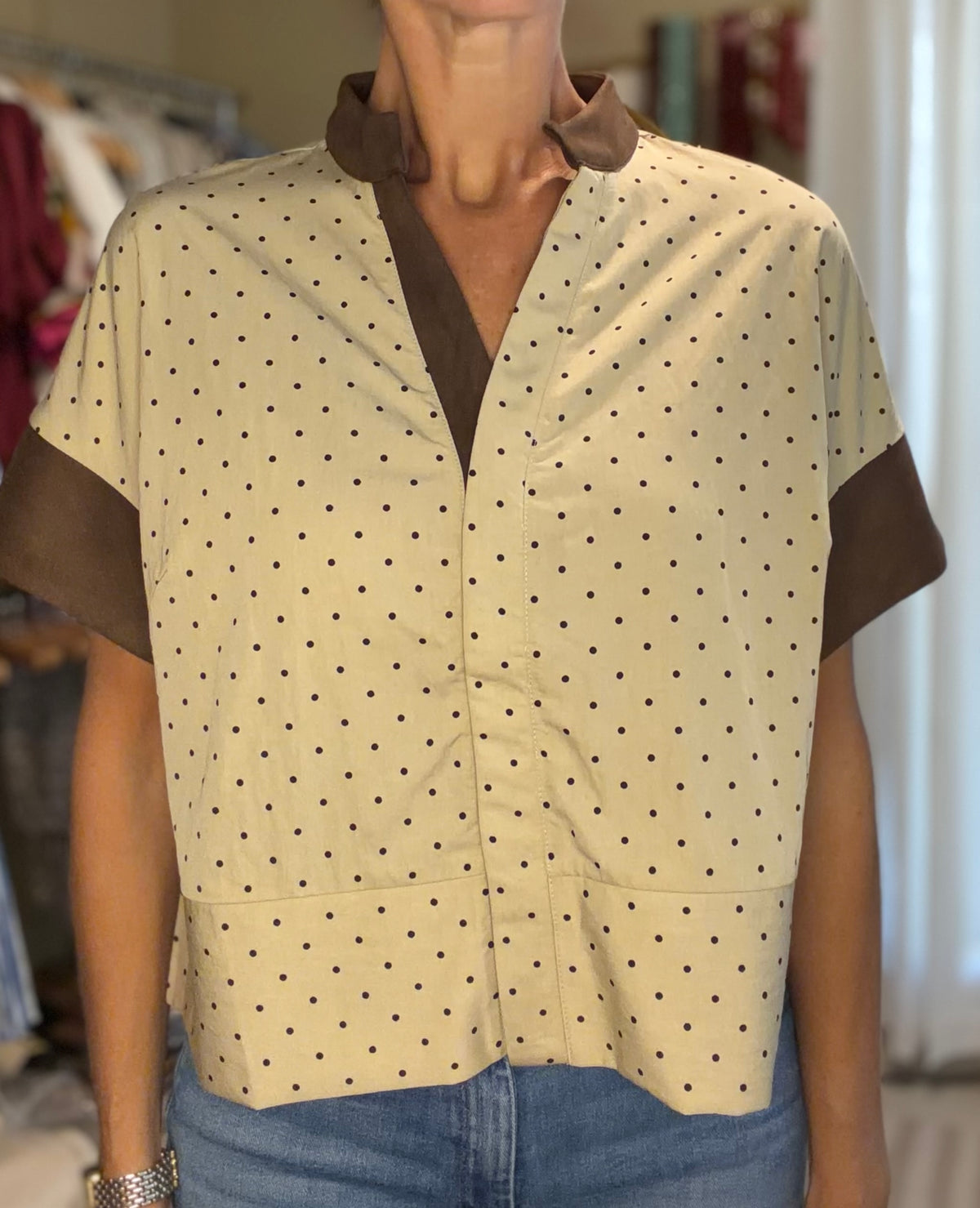 THE POLISHED DOT TOP