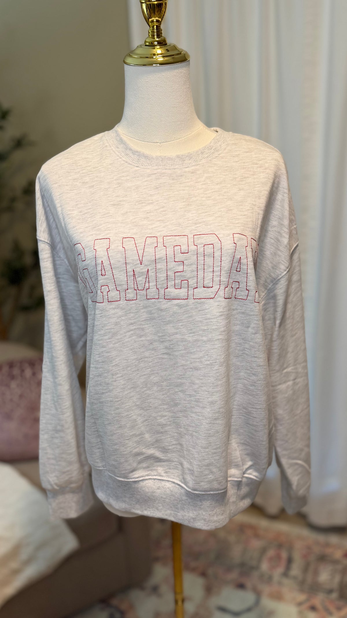 GAME DAY VARSITY SWEATSHIRT