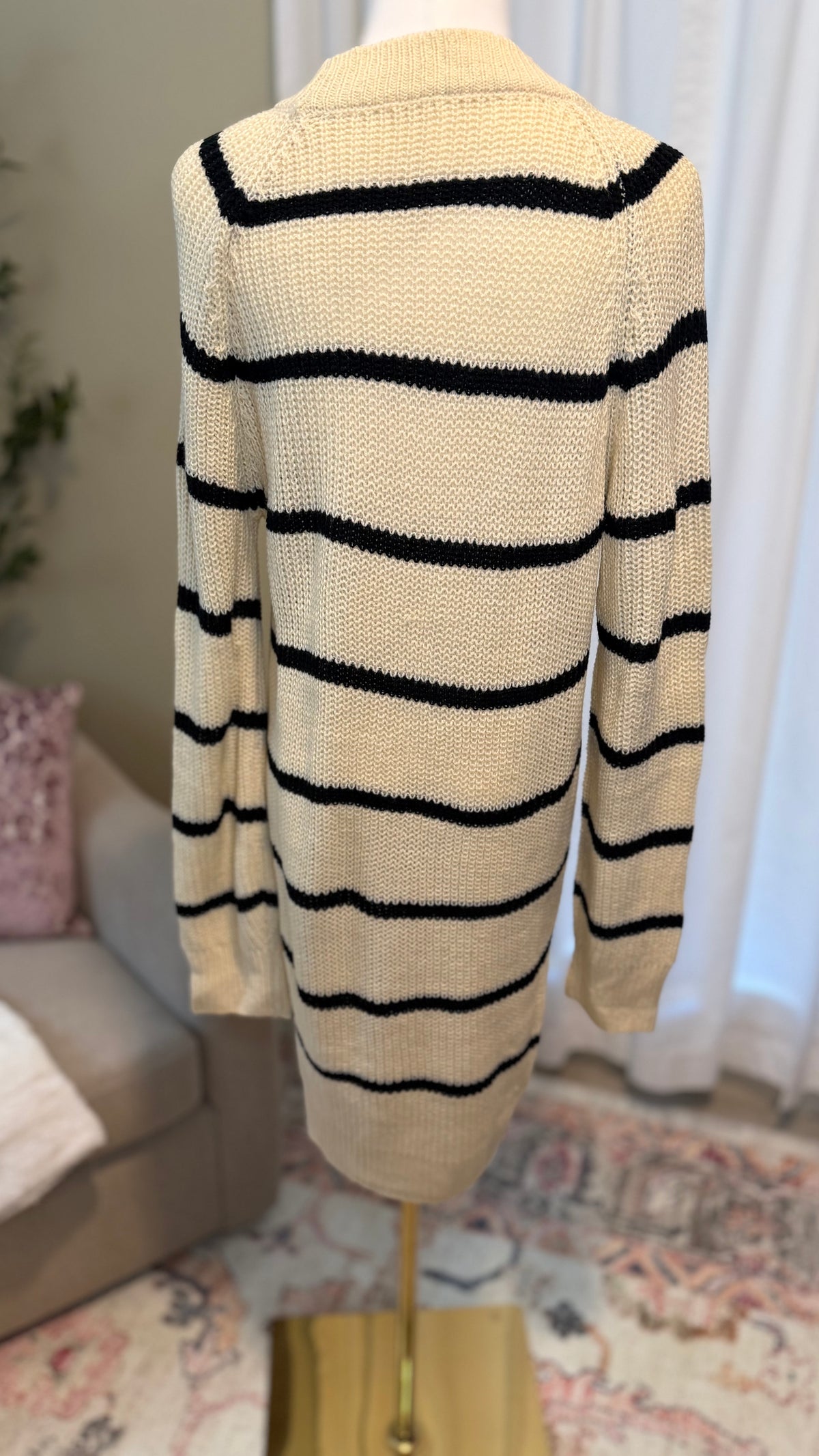 HARPER STRIPED CARDIGAN