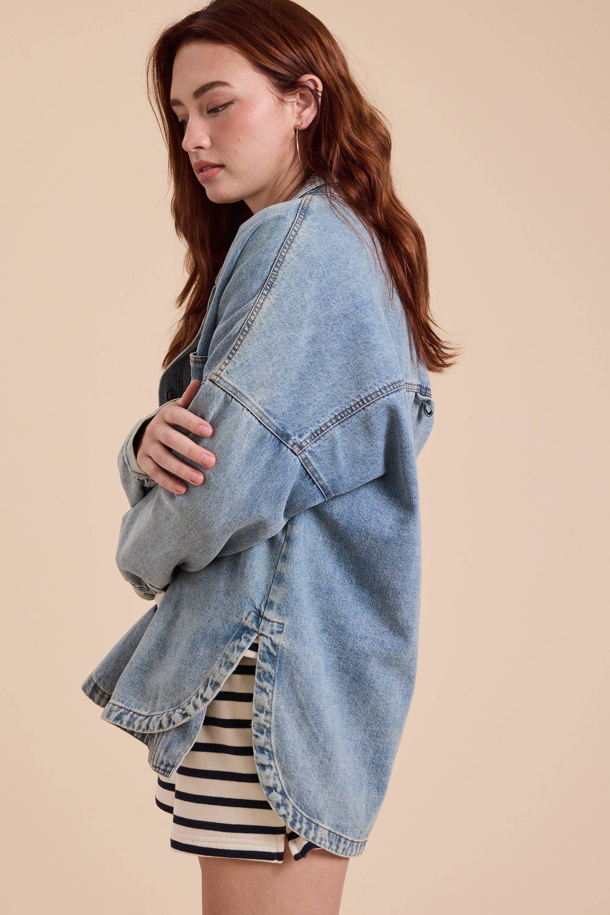 BENNETT DENIM SHACKET