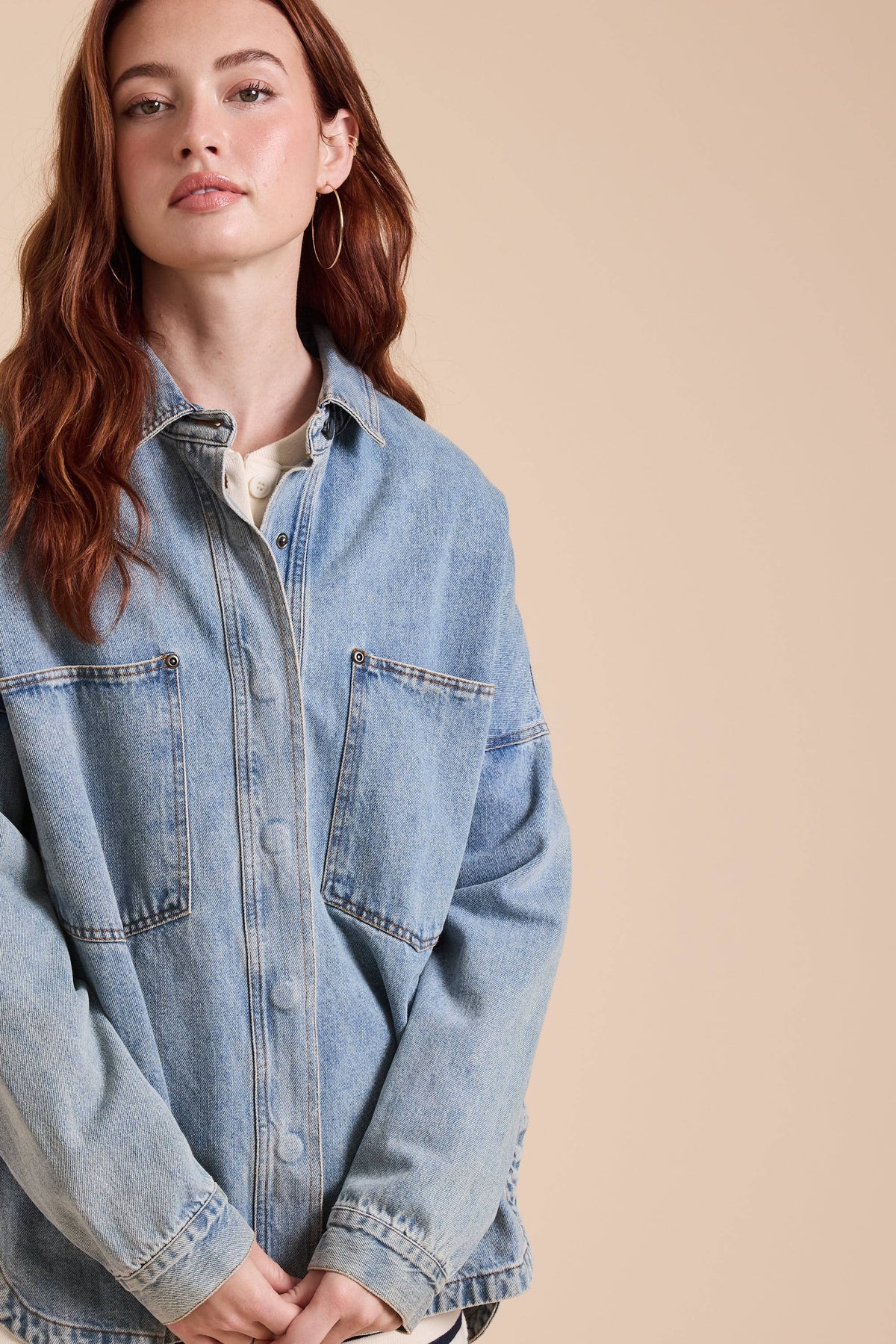 BENNETT DENIM SHACKET