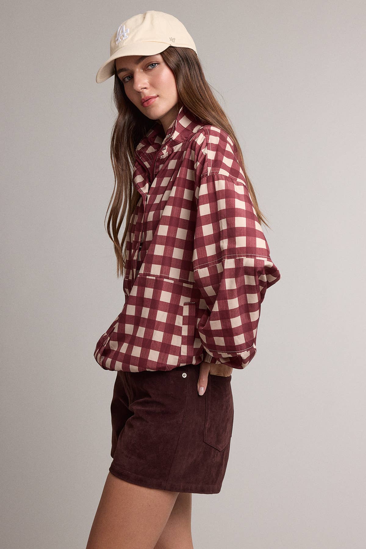 HADLEY GINGHAM JACKET