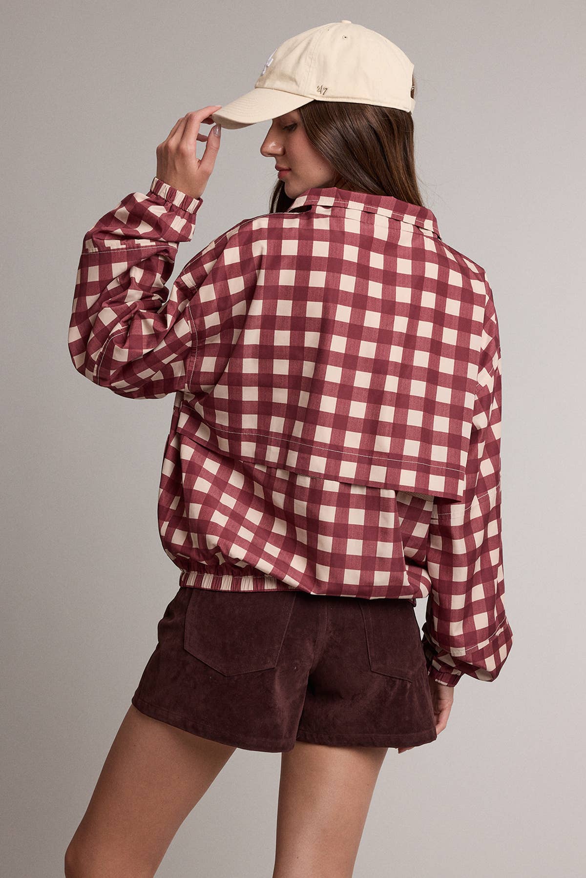 HADLEY GINGHAM JACKET