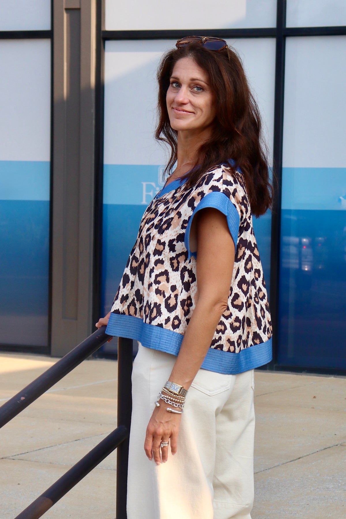 The Callie Contrast Top