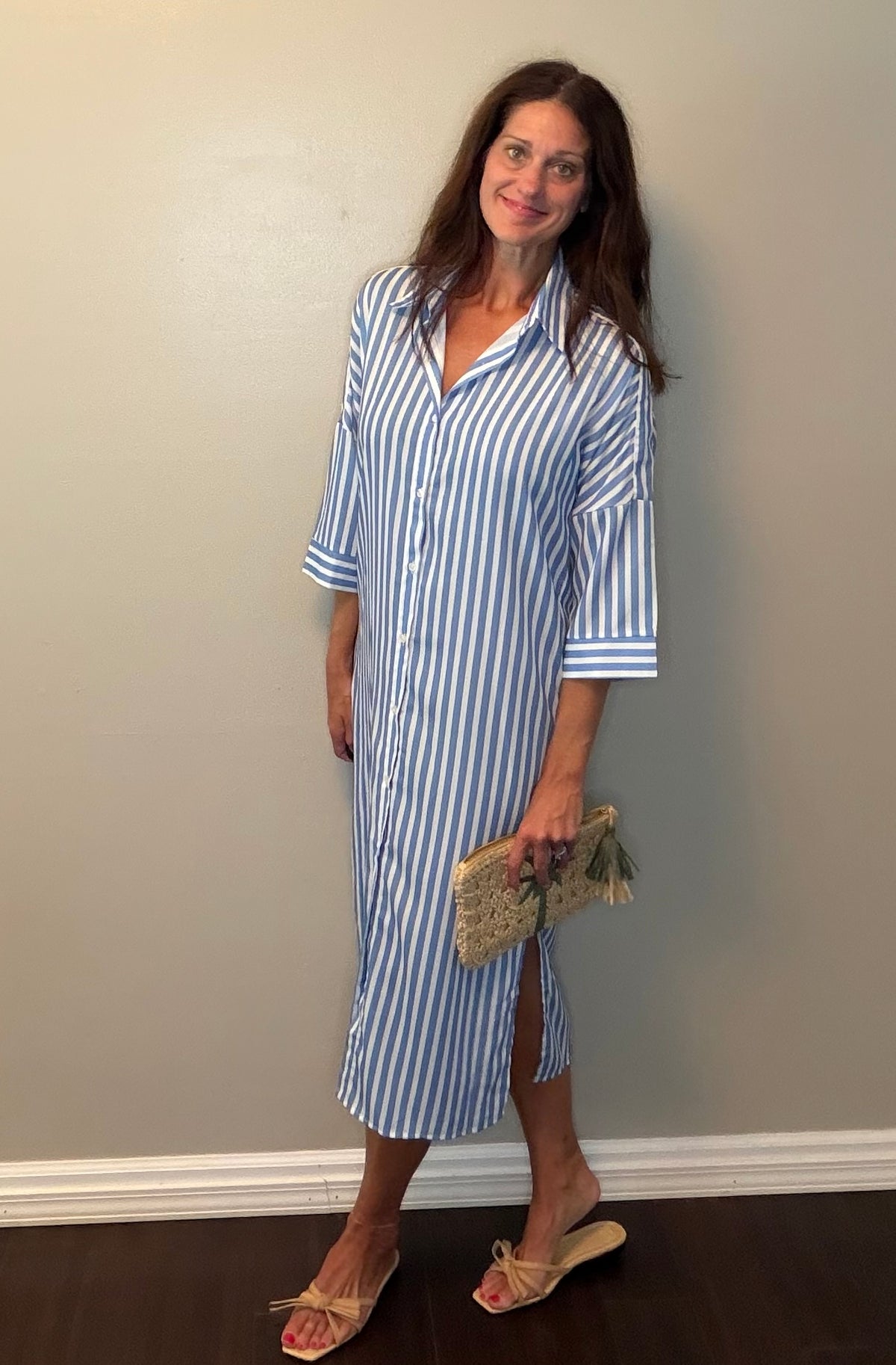 HARPER STRIPE DRESS