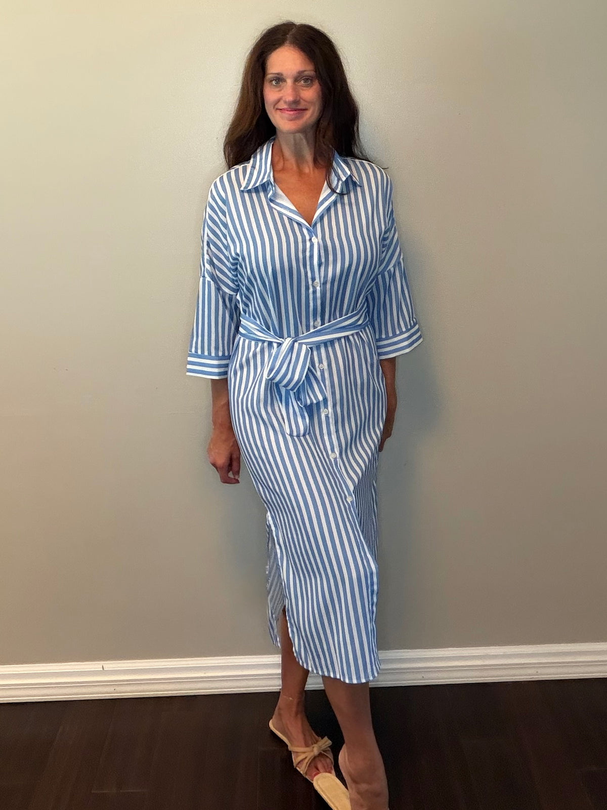 HARPER STRIPE DRESS