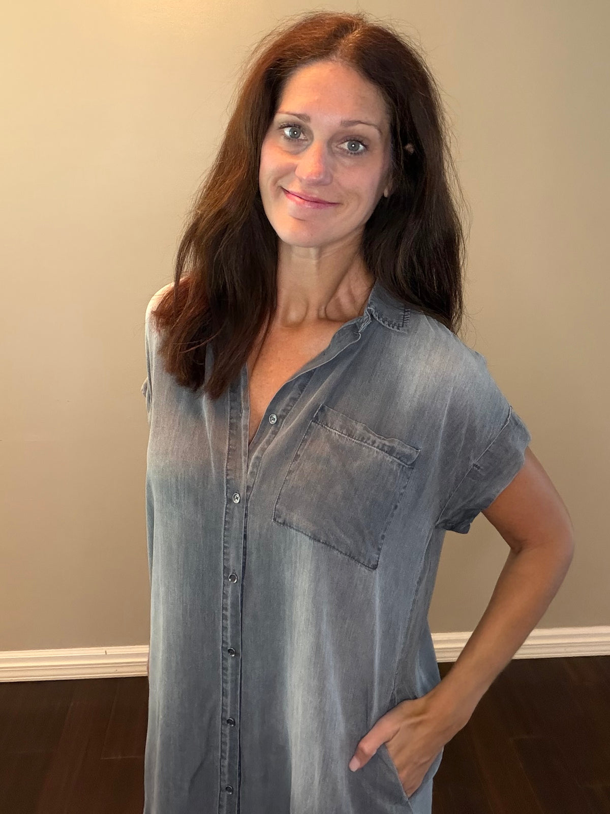 CAMDEN TENCIL DRESS