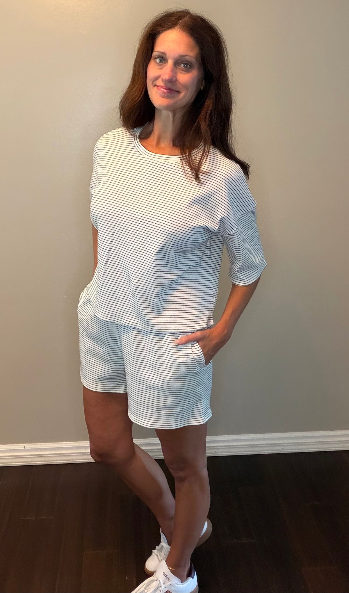 MADISON STRIPE KNIT SET