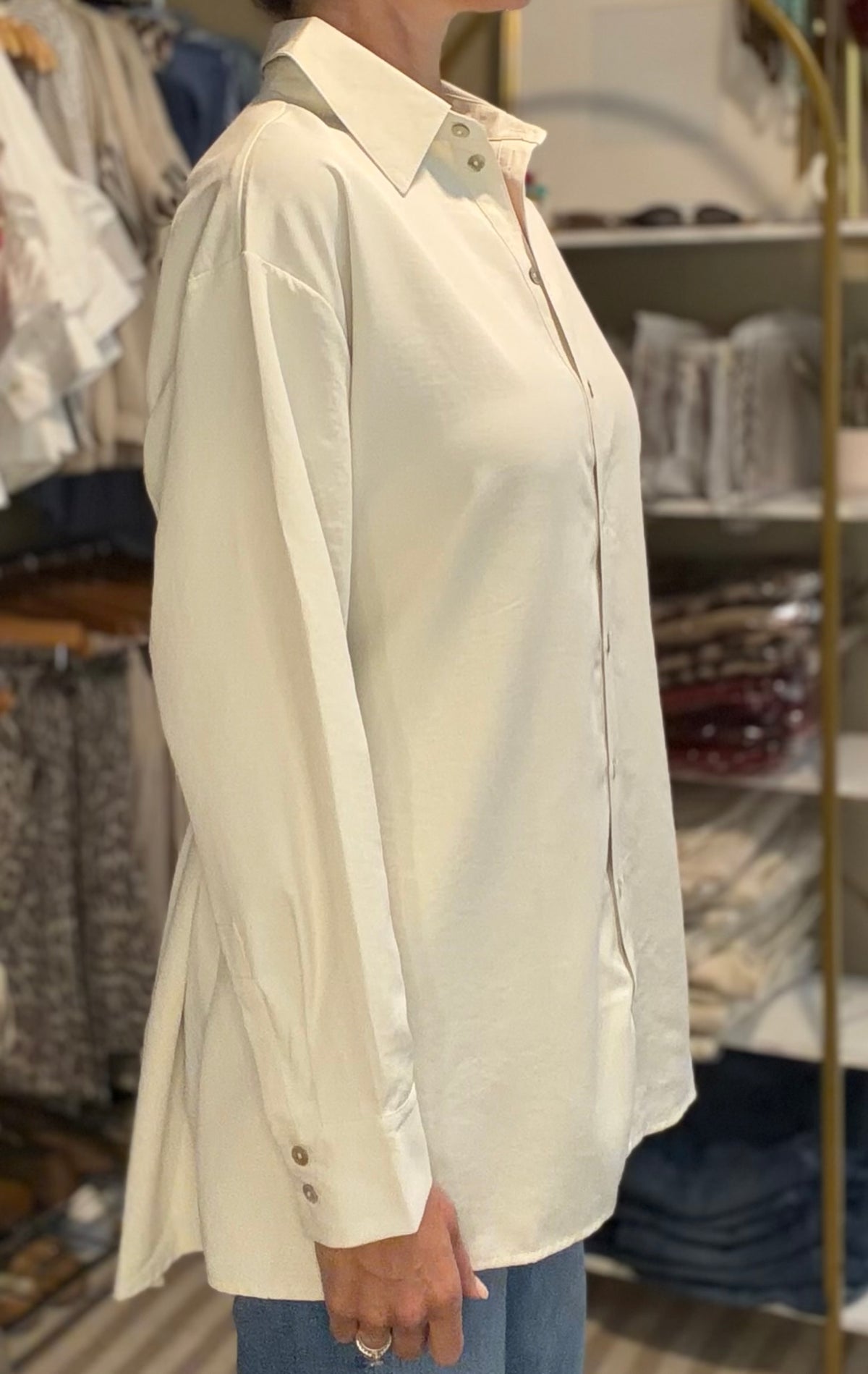 THE OYSTER TIE-BACK SHIRT