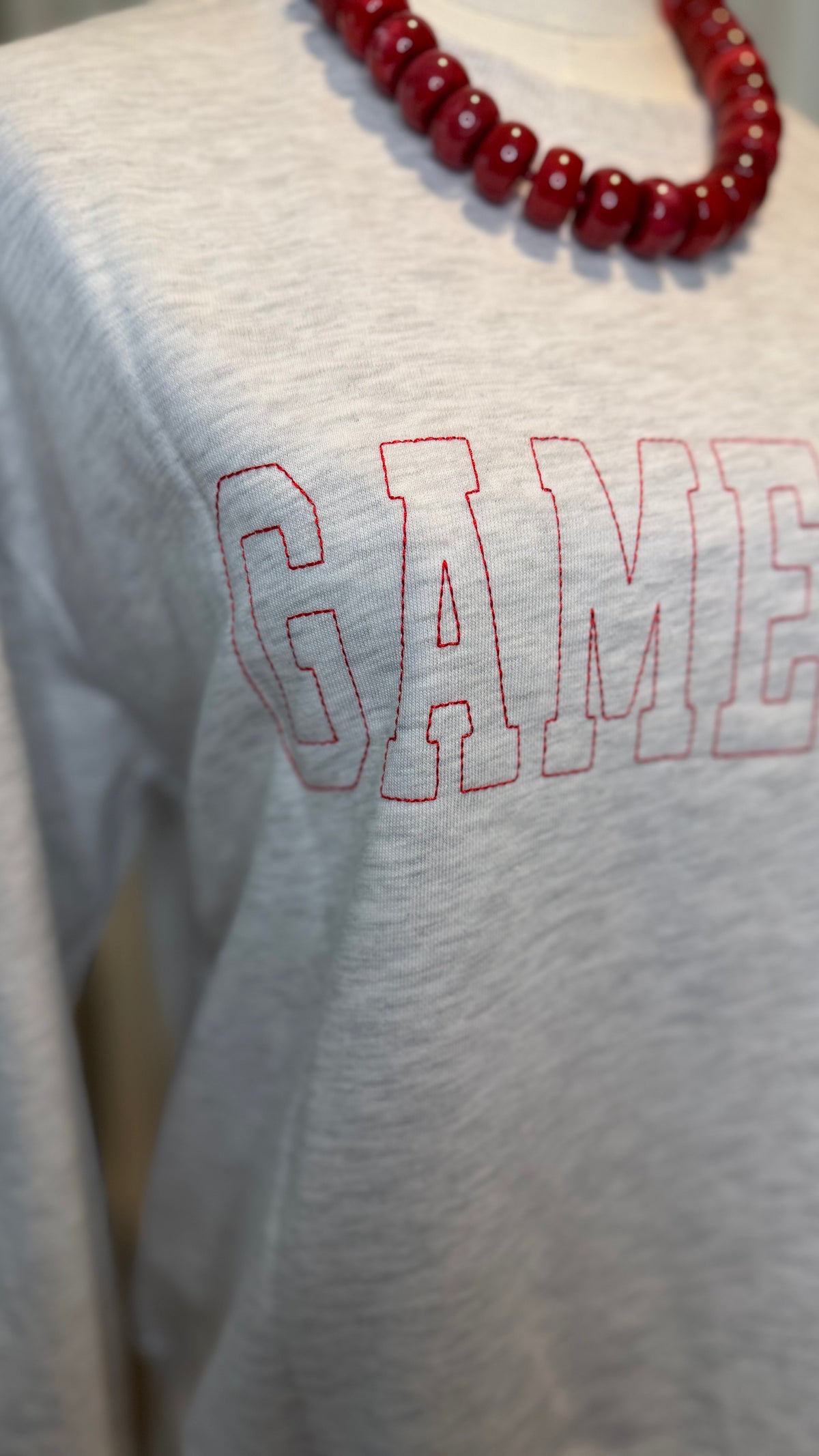 GAME DAY VARSITY SWEATSHIRT