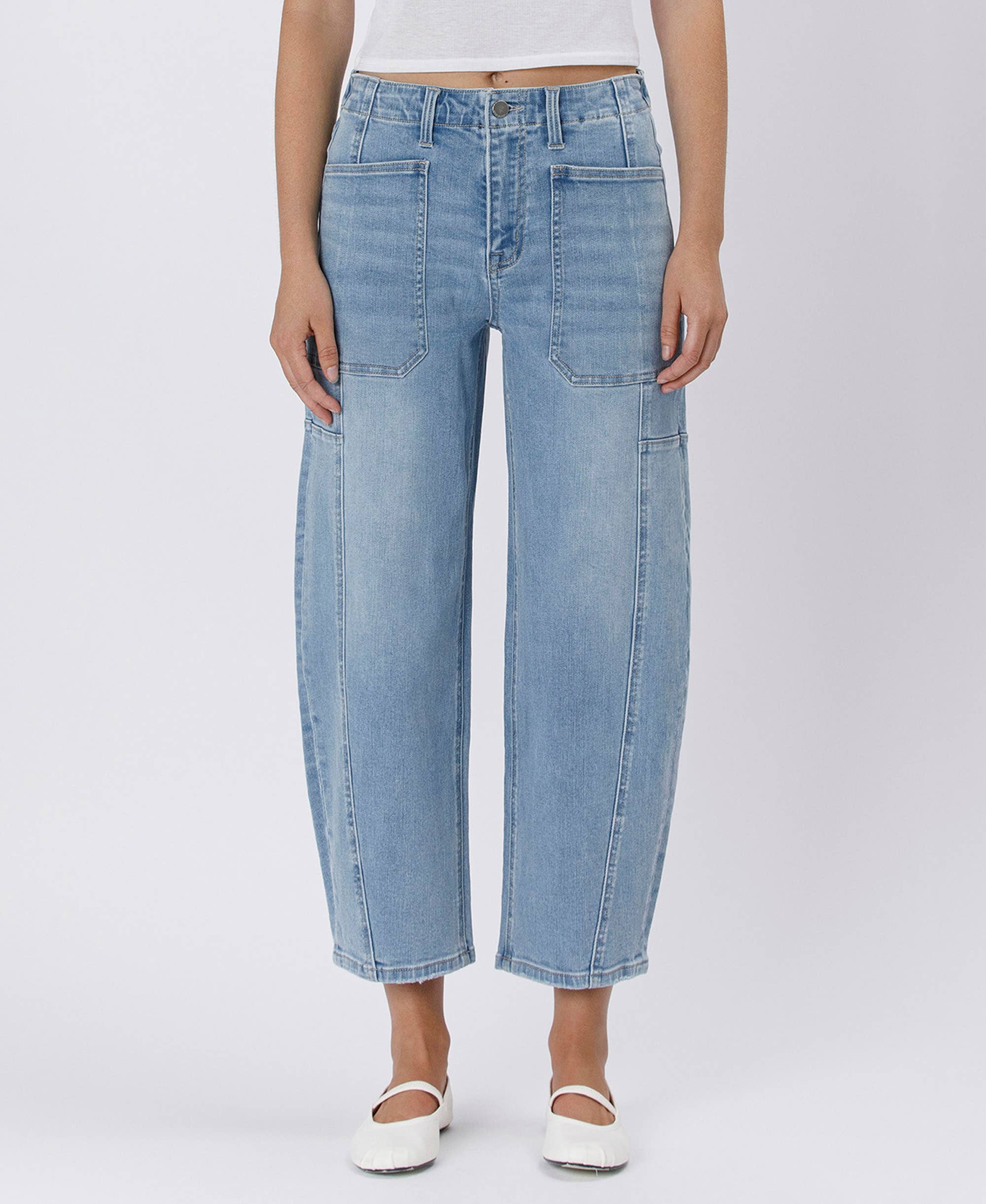 The Ellis Barrel Jean