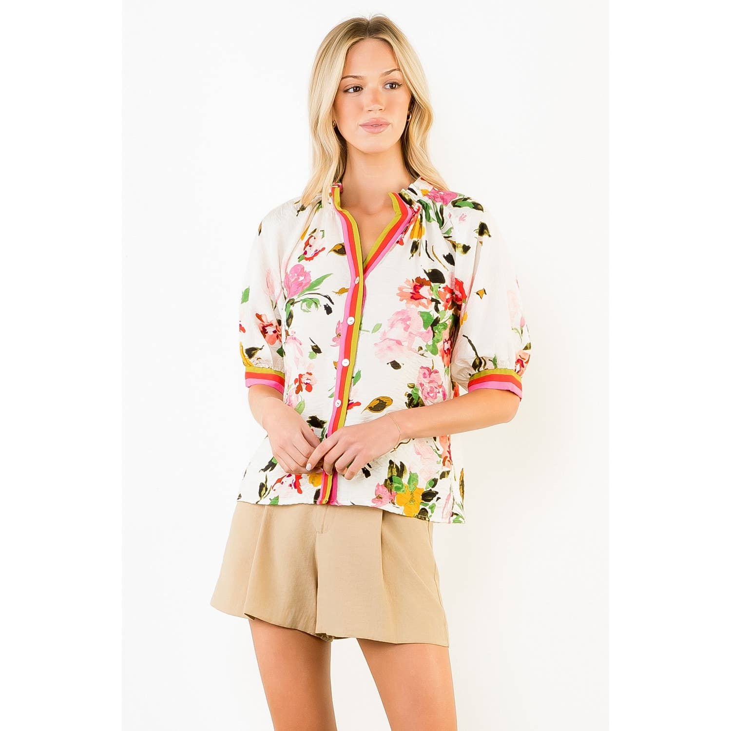The Poppy Floral Blouse