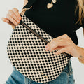 The Westlyn Woven Crossbody | Black