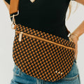 The Westlyn Woven Crossbody | Coffee