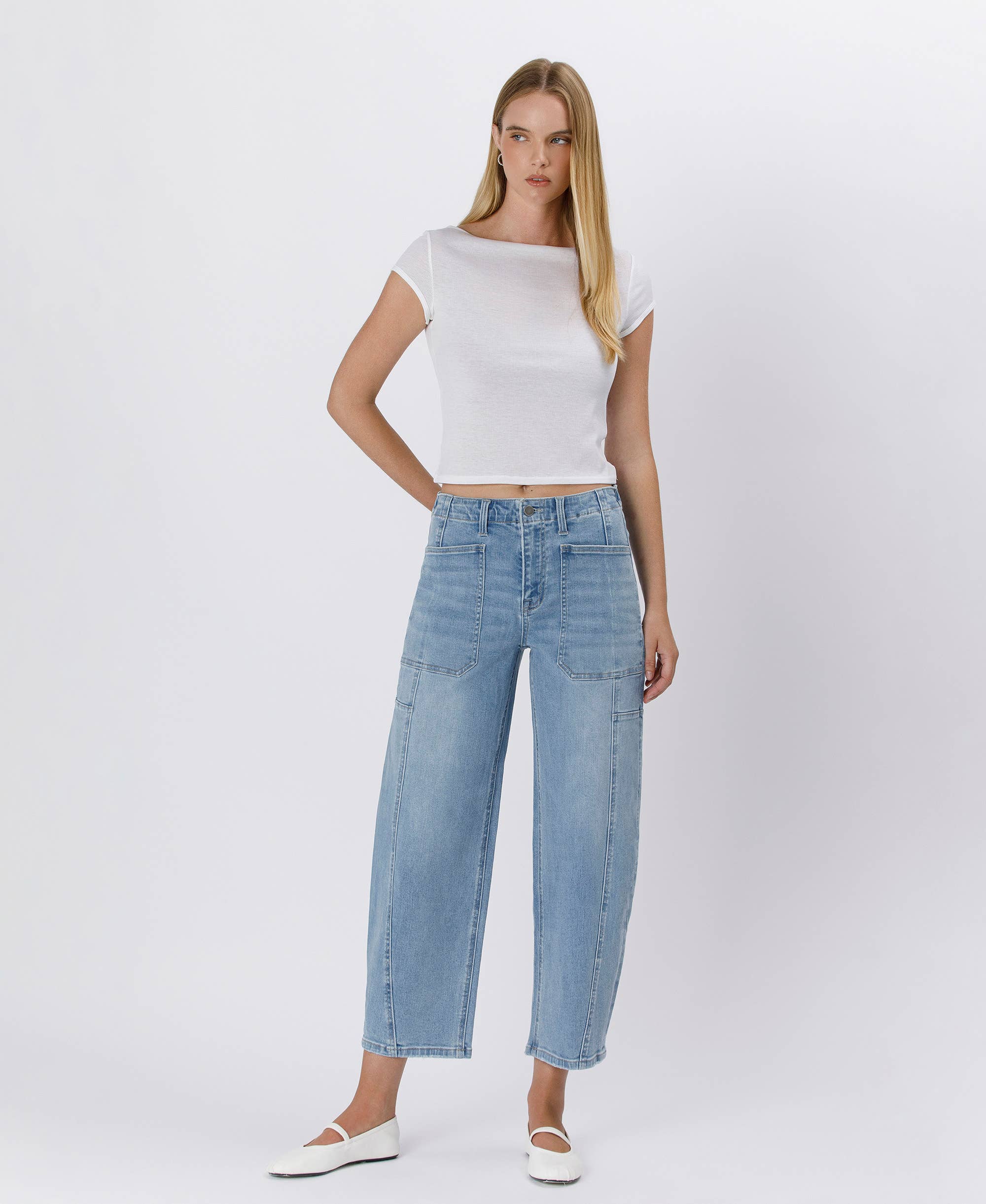The Ellis Barrel Jean