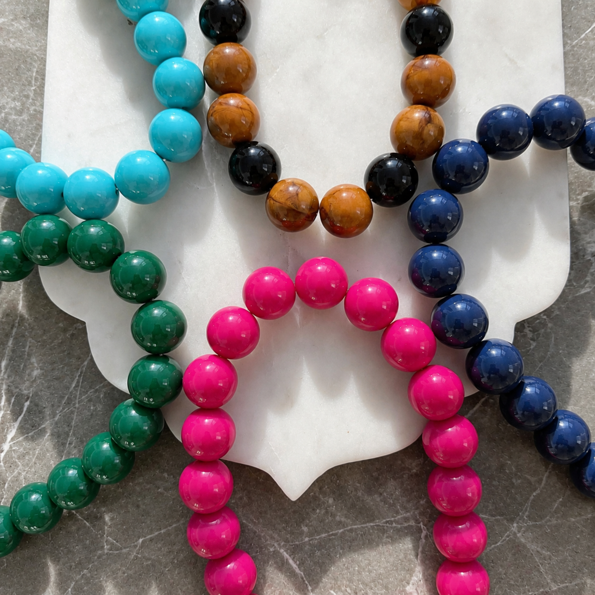 The Autumn Gumball Statement Necklace