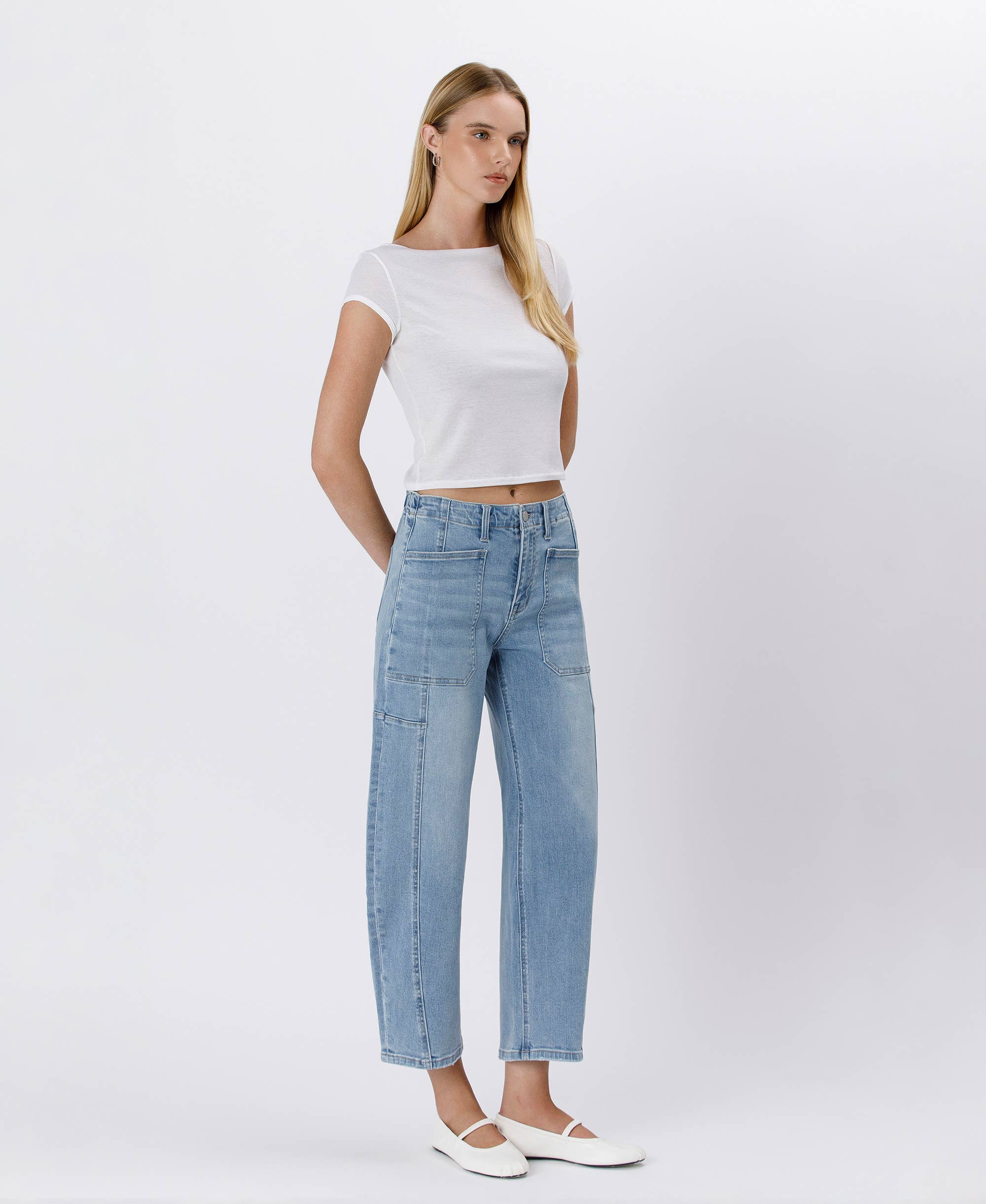 The Ellis Barrel Jean