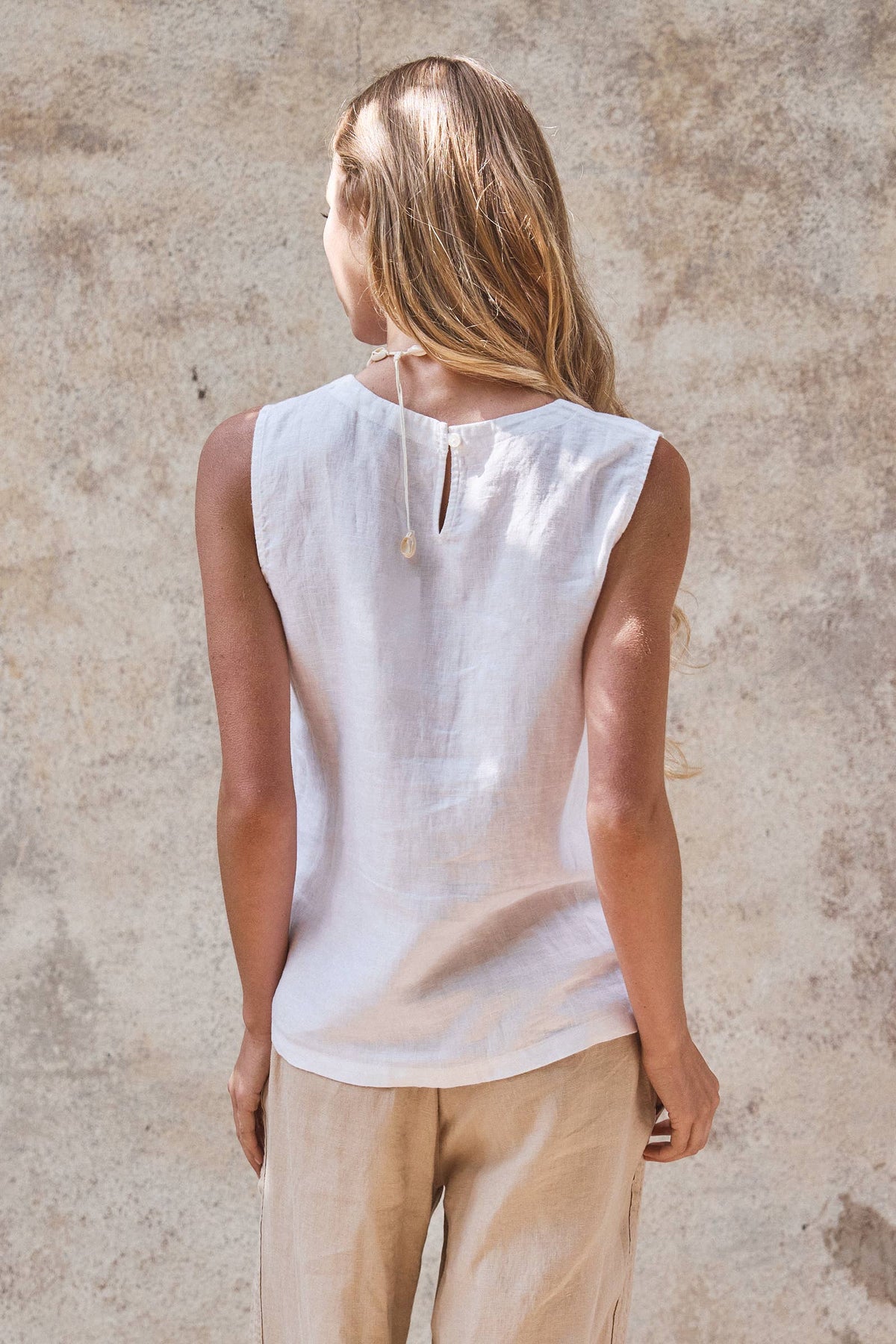 The Coastal Linen Top